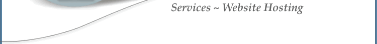services ~ website hosting